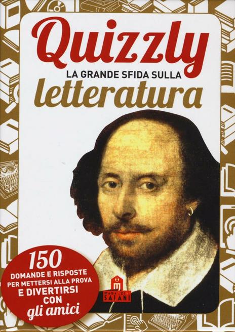 Quizzly. La grande sfida sulla letteratura. Carte - copertina