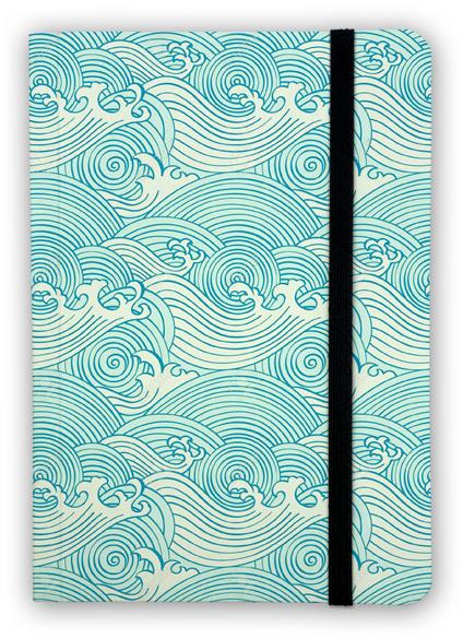 Taccuino sakura onde - copertina