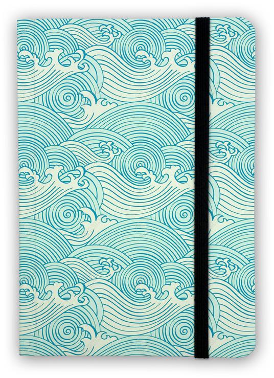 Taccuino sakura onde - copertina