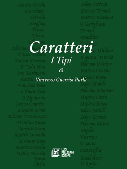 Caratteri. I tipi - Vincenzo Guerrisi Parlà - copertina