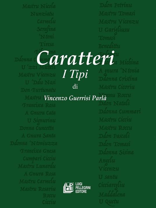 Caratteri. I tipi - Vincenzo Guerrisi Parlà - copertina