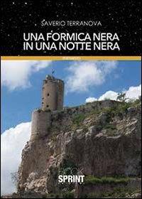 Una formica nera in una notte nera - Saverio Terranova - copertina