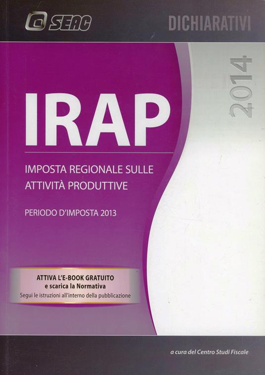 IRAP 2014 - copertina