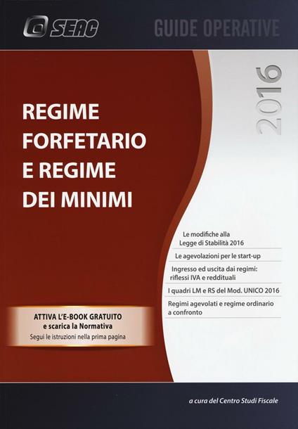 Regime forfetario e regime dei minimi. Con e-book - copertina