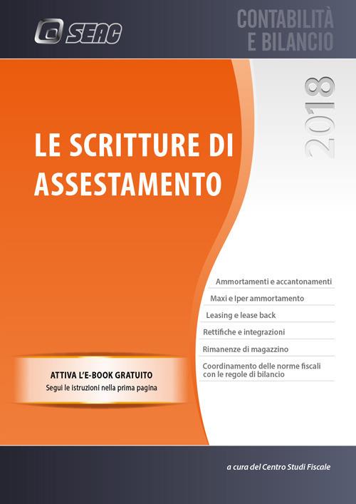 Le scritture di assestamento. Con ebook - copertina