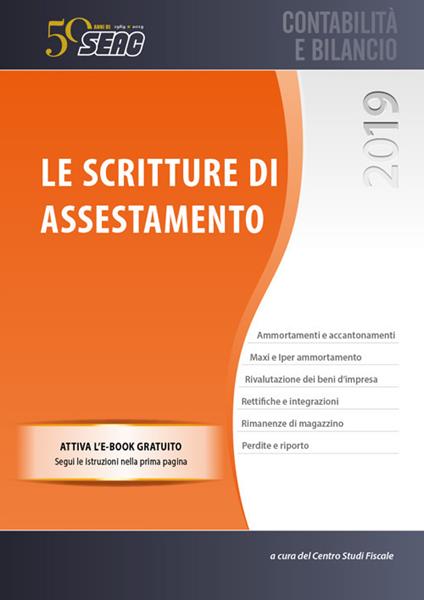 Le scritture di assestamento. Con e-book - copertina
