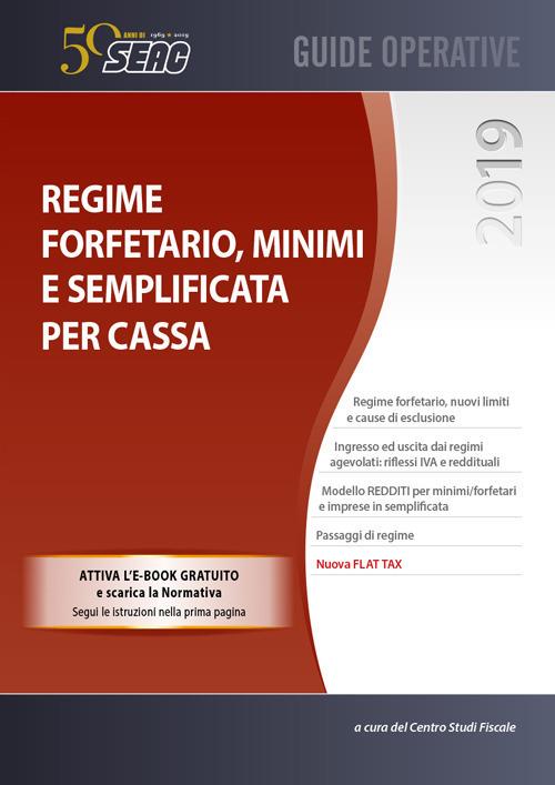 Regime forfetario, minimi e semplificata per cassa - copertina
