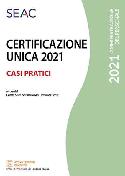 Certificazione unica. Casi pratici - copertina