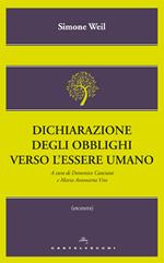 Dichiarazione degli obblighi verso l'essere umano