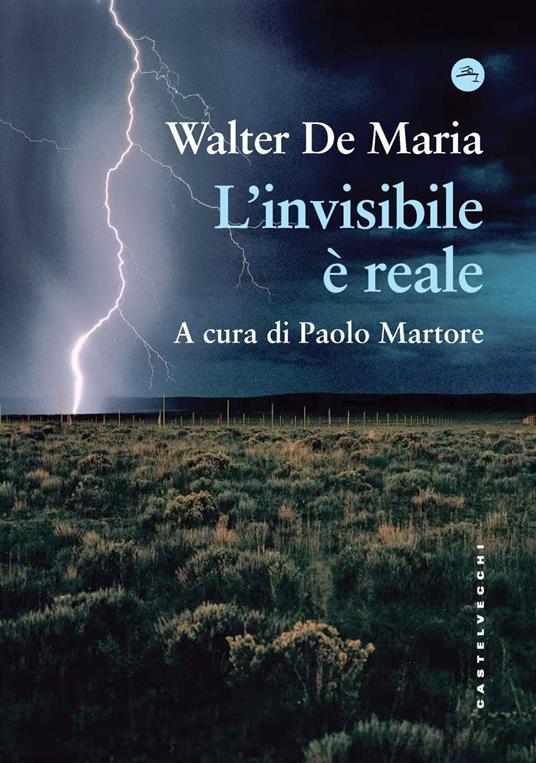 L'invisibile è reale - Walter De Maria - copertina