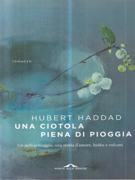 Una ciotola piena di pioggia - Hubert Haddad - copertina