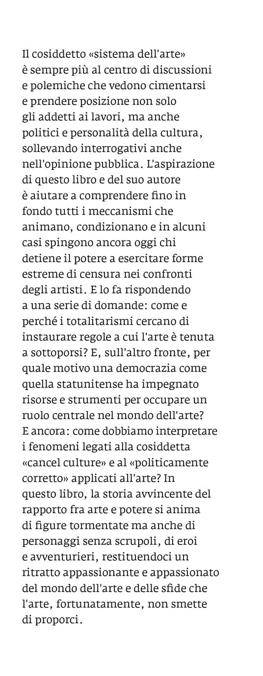 Come la politica condiziona l'arte - Demetrio Paparoni - 2