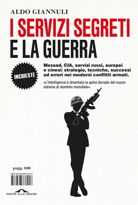 I servizi segreti e la guerra - Aldo Giannuli - copertina
