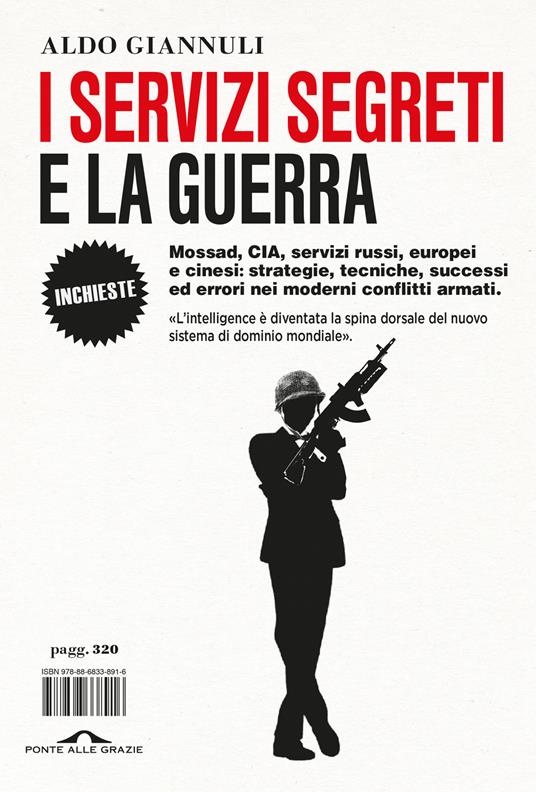 I servizi segreti e la guerra - Aldo Giannuli - copertina