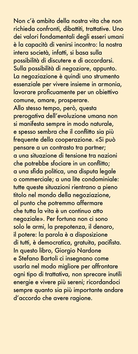 L'arte della negoziazione. Trasformare i conflitti in accordi - Giorgio Nardone,Stefano Bartoli - 2