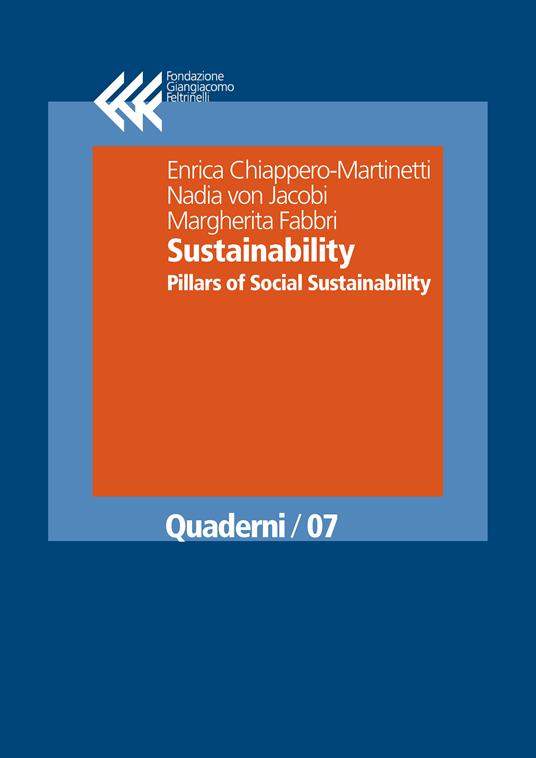 Sustainability. Pillar of social sustainability - Enrica Chiappero Martinetti,Margherita Fabbri,Nadia Von Jacobi - ebook
