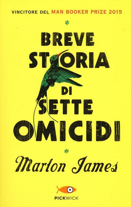 Breve storia di sette omicidi - Marlon James - copertina