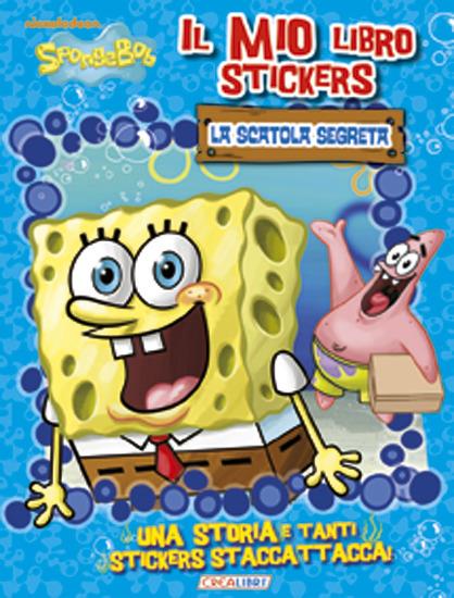 La scatola segreta. Il mio libro stickers. SpongeBob. Con adesivi - Carla Malerba - 4