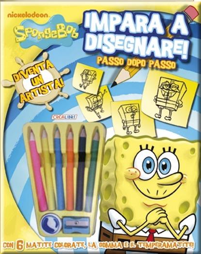 Impara a disegnare! SpongeBob. Con gadget - C. Malerba - Libro - Crealibri  