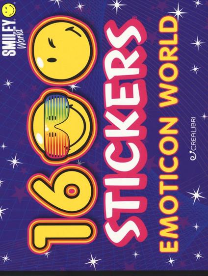 Emoticon world. Smiley world. Con adesivi. Ediz. illustrata - copertina