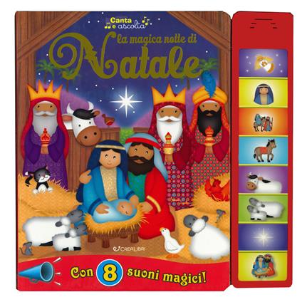 La magica notte di Natale. Libro sonoro. Ediz. a colori - copertina