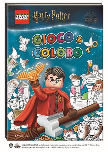 Gioco & coloro. Lego Harry Potter. Ediz. a colori - copertina