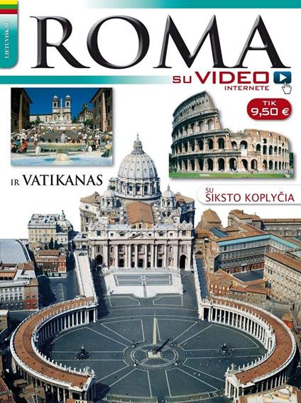 Roma con video. Ediz. lituana - copertina