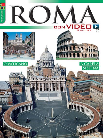 Roma con video. Ediz. portoghese - copertina