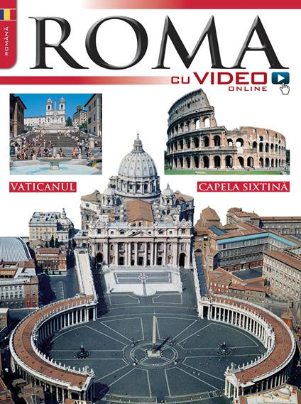 Roma con video. Ediz. rumena - copertina