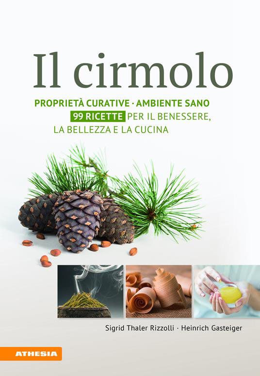 Il cirmolo. Proprietà curative, ambiente sano, 99 ricette per il benessere, la bellezza e la cucina - Sigrid Thaler Rizzolli,Heinrich Gasteiger - copertina