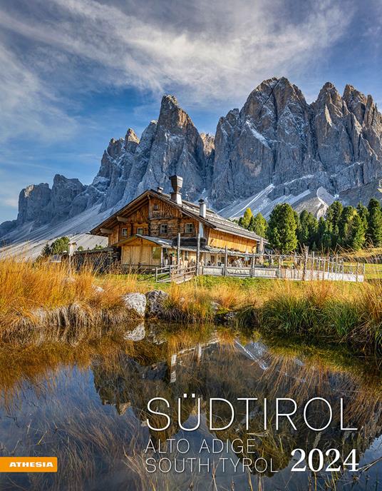 Südtirol-Alto Adige–South Tyrol. Calendario 2024. Ediz. multilingue - copertina