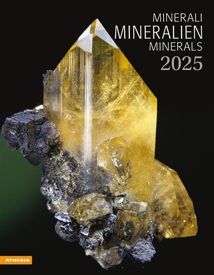 Mineralien. Kalender 2025 - copertina