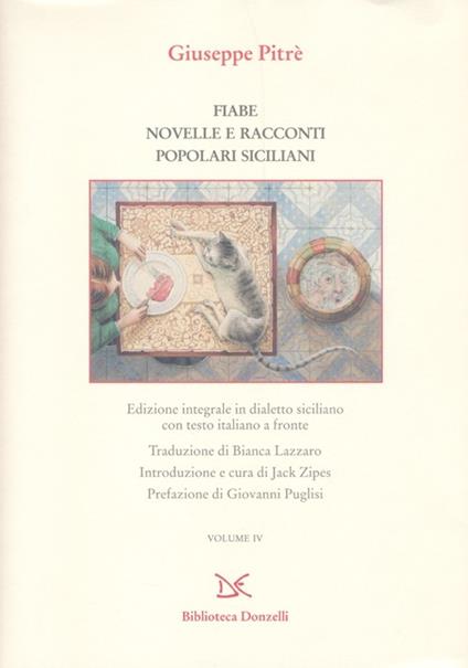 Fiabe, novelle e racconti siciliani. Testo siciliano e italiano. Ediz. integrale - Giuseppe Pitrè - copertina
