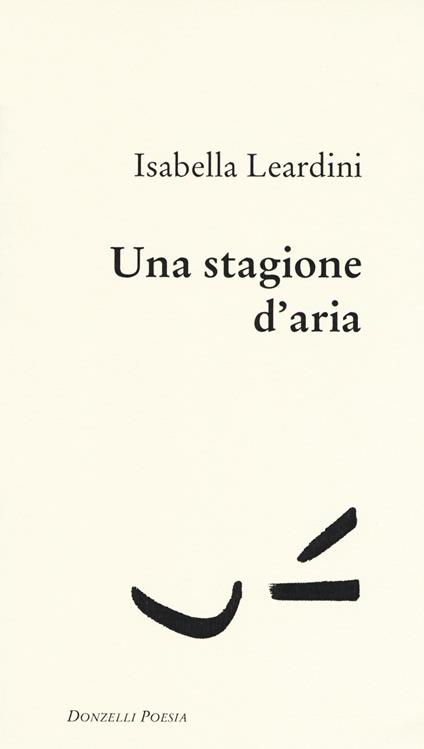 Una stagione d'aria - Isabella Leardini - copertina