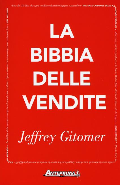 La bibbia delle vendite - Jeffrey Gitomer - copertina