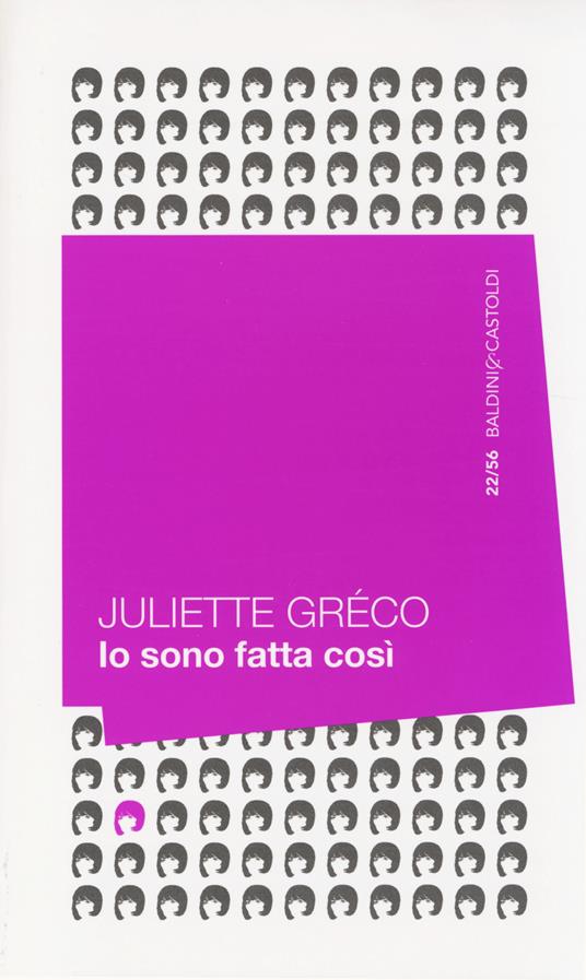 Io sono fatta così - Juliette Gréco - copertina
