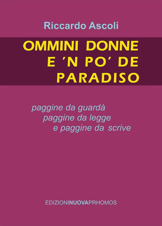 Ommini donne e 'n po' de paradiso - Riccardo Ascoli - copertina
