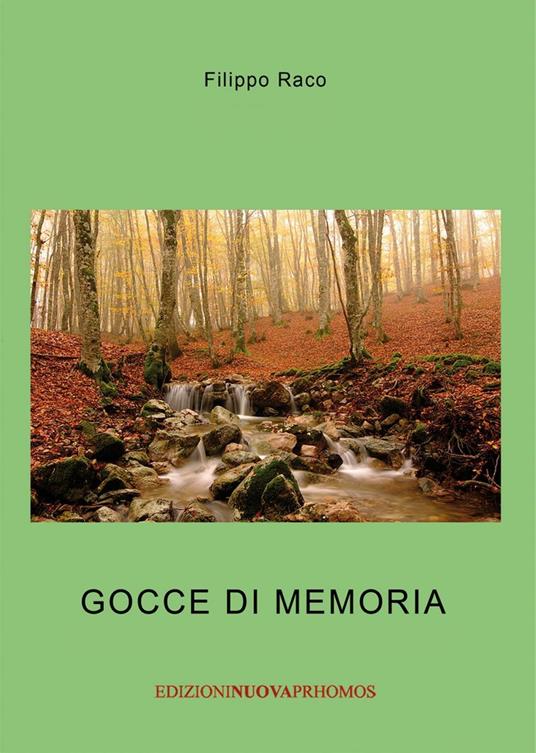 Gocce di memoria - Filippo Raco - copertina