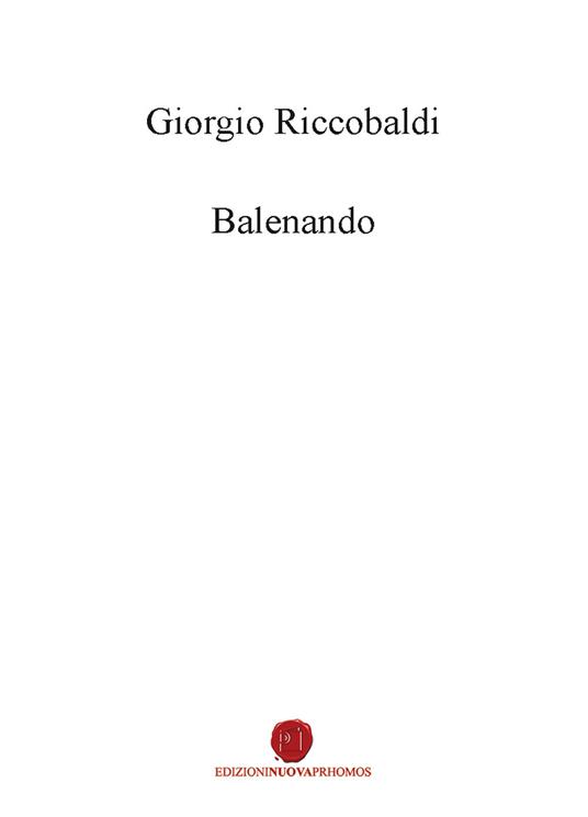 Balenando - Giorgio Riccobaldi - copertina