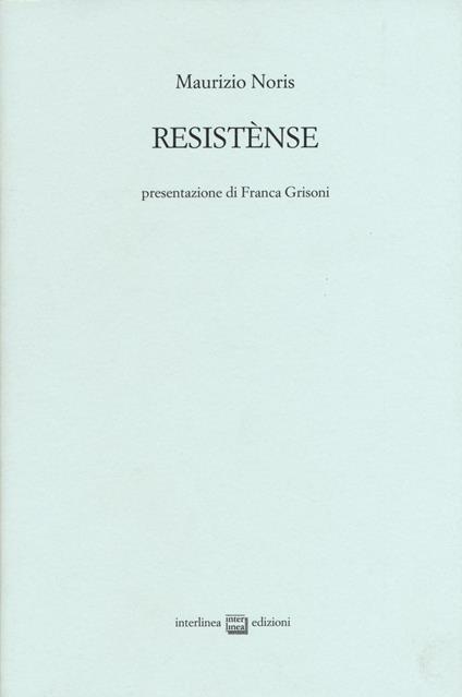 Resistense - Maurizio Noris - copertina
