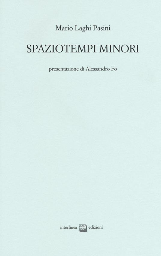 Spaziotempo minori - Mario Laghi Pasini - copertina