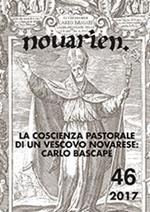 Novarien (2017). Vol. 46: coscienza pastorale di un vescovo novarese: Carlo Bascapè, La.