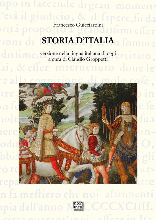 Storia d'Italia - Francesco Guicciardini - copertina