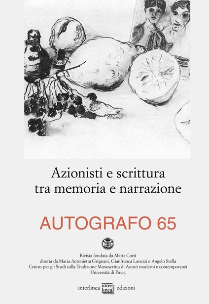 Autografo (2021). Vol. 65: Azionisti e scrittura tra memoria e narrazione. - copertina
