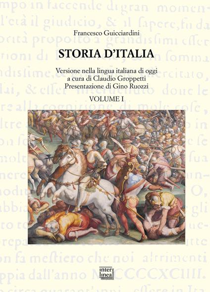 Storia d'Italia. Versione nella lingua italiana di oggi - Francesco Guicciardini - copertina