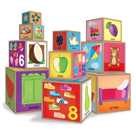 Gioco Eco Cubotti La Mia Cameretta - 5