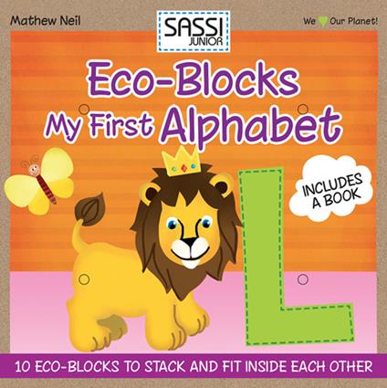 My first alphabet. Eco-cubotti. Con gadget - Mathew Neil - copertina