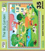 The big garden. Puzzle gigante. Con libro