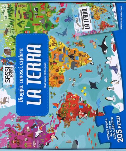 La Terra. Viaggia, conosci, esplora. Ediz. illustrata. Con gadget - Ester Tomè - copertina