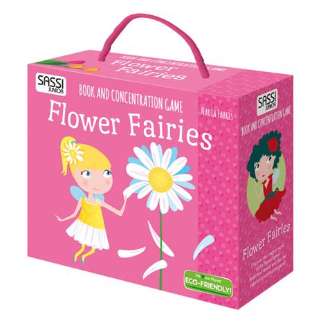 Flower fairies. Book and concentration game. Con gadget - Nadia Fabris - copertina